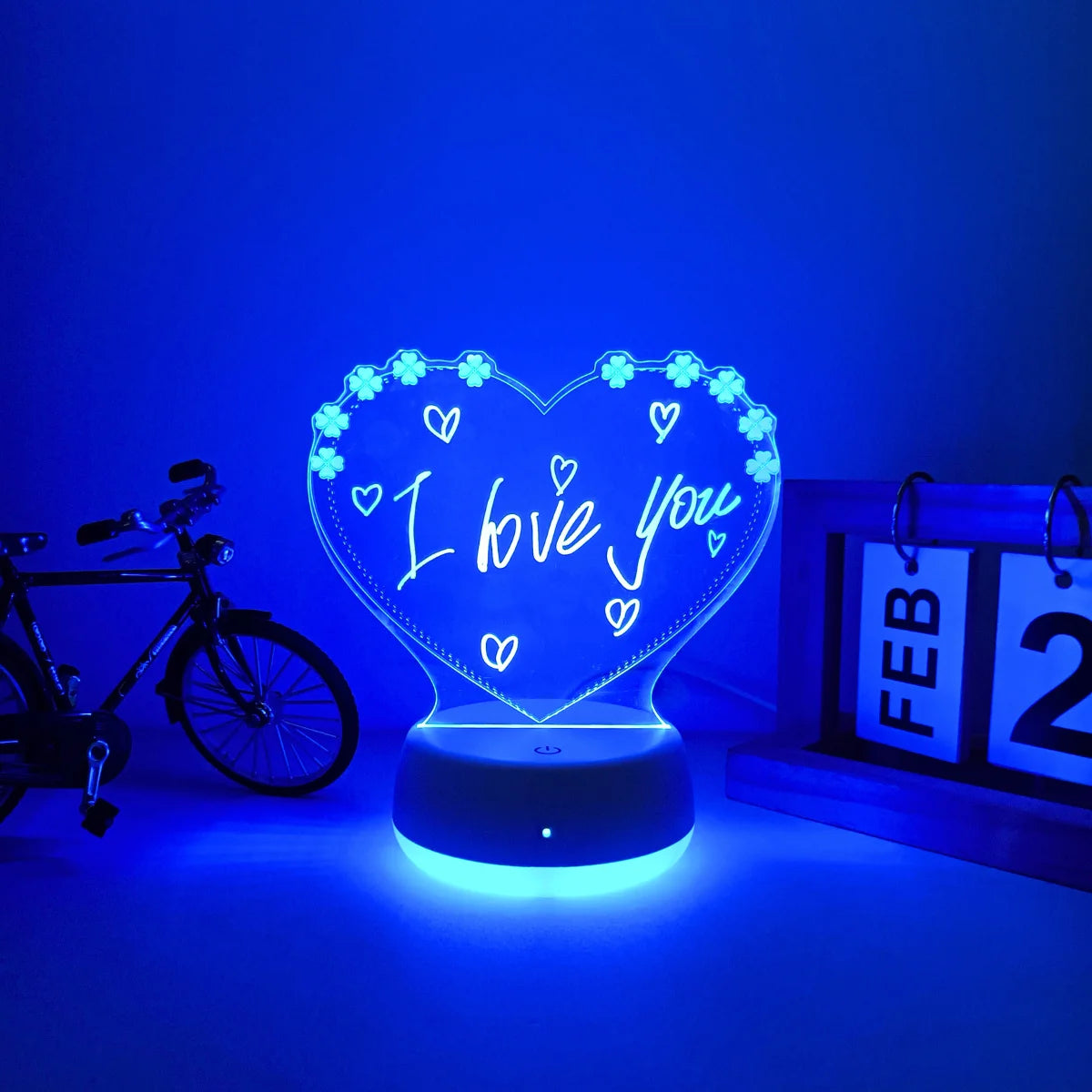 LoveBoard™ - Tablica akrylowa LED na życzenia z pisakiem