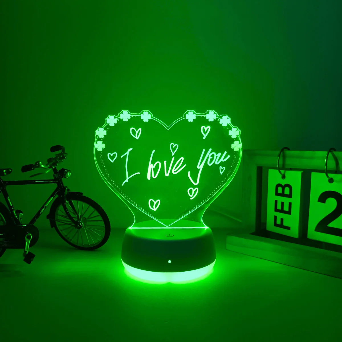 LoveBoard™ - Tablica akrylowa LED na życzenia z pisakiem