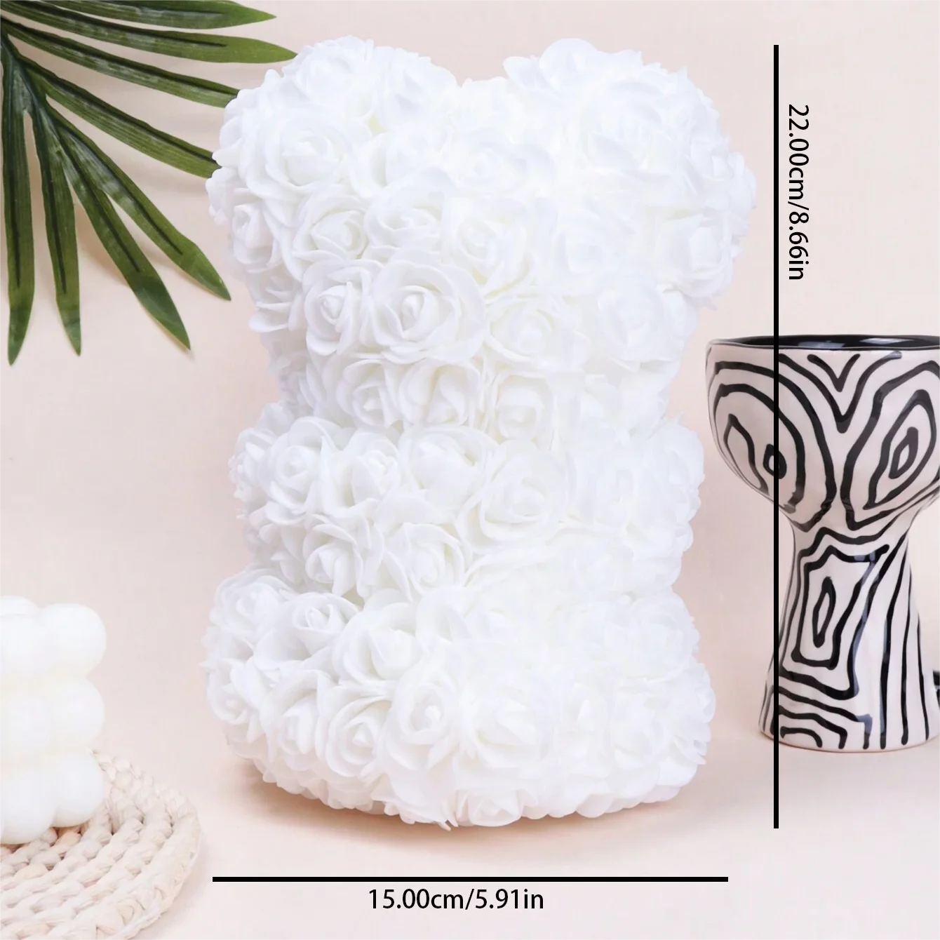 RoseBear™ - wieczny miś z płatków róży